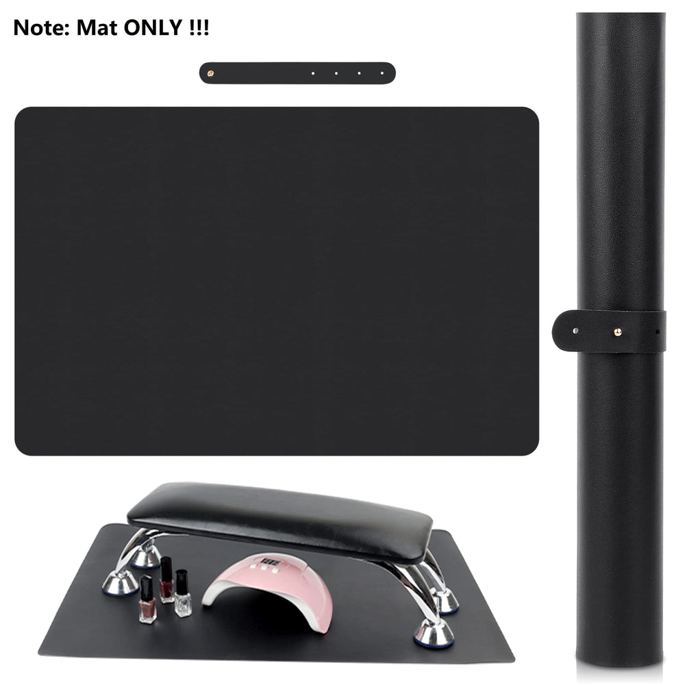 LIONVISON mat on salon desk in use creates tidy professional atmosphere