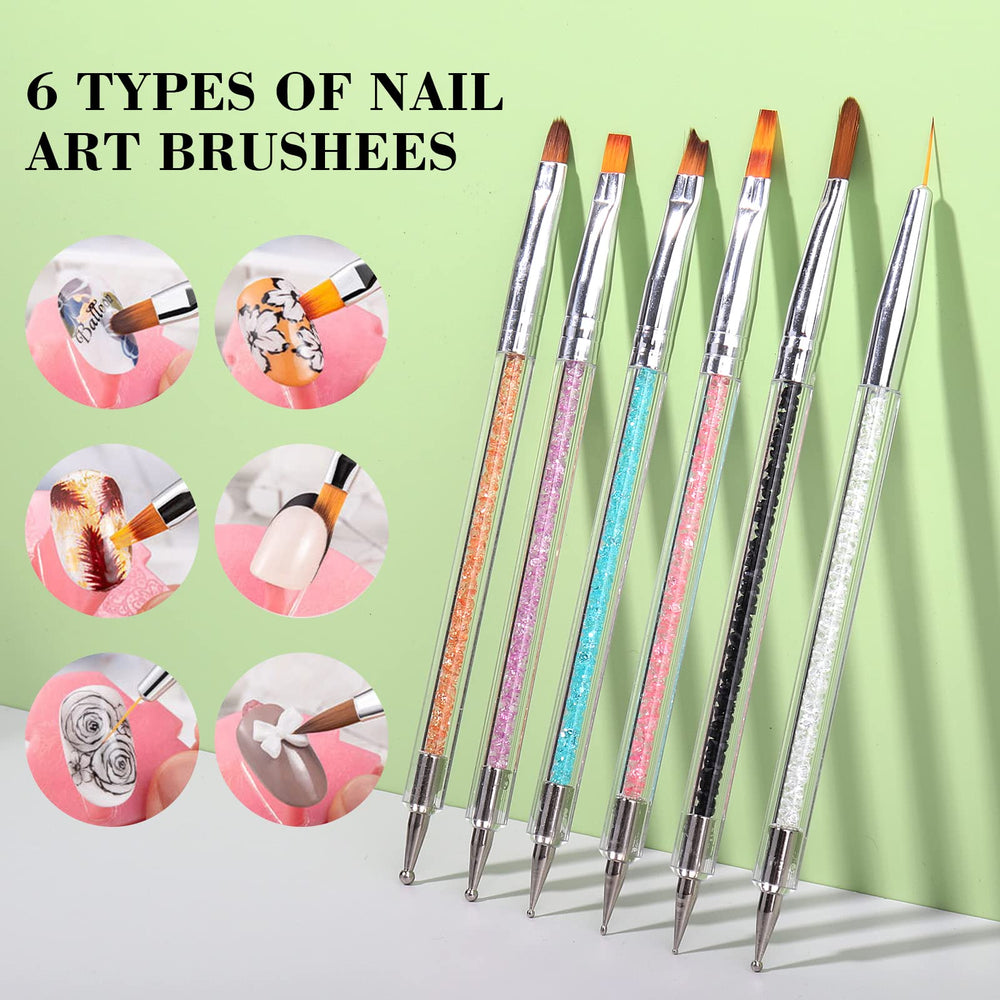 LIONVISON close-up of nylon brush tips showing precise control and smooth strokes