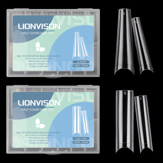 LIONVISON front packaging showing full 480PCS kit and neat storage