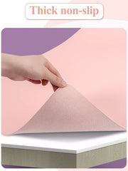 LIONVISON mat in use at manicure station providing stability and spill protection benefit