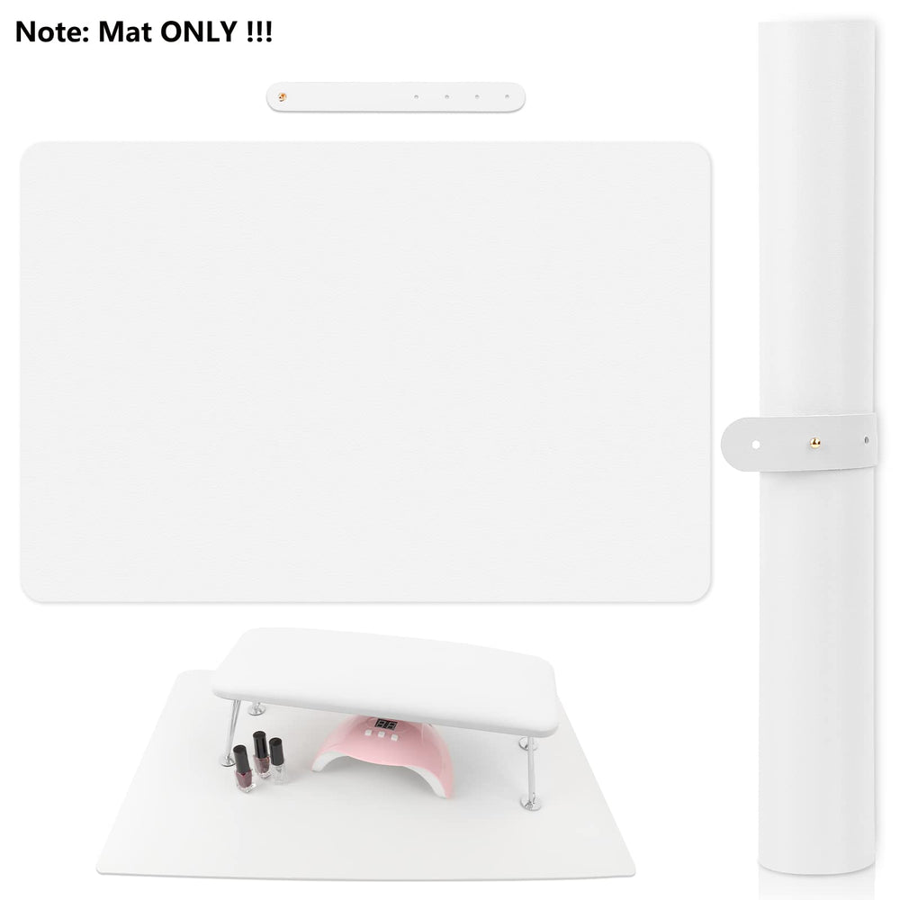 LIONVISON white mat in salon scene creating a professional work area