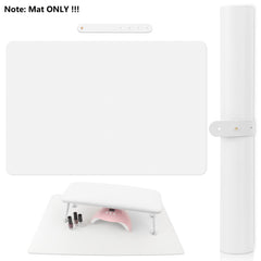 LIONVISON white mat in salon scene creating a professional work area