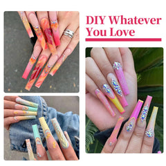 LIONVISON tips on hand model showing scale and dramatic length benefits