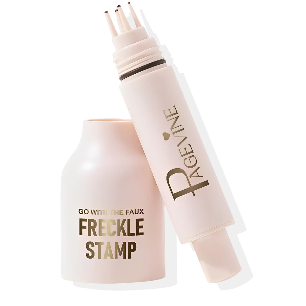 Liopif freckle stamp front view showing compact design and easy use