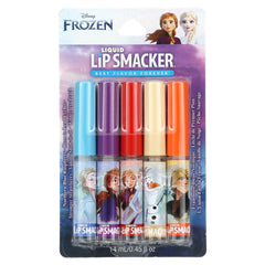 Lip Smacker Frozen 2 tube close-up showing applicator and texture for smooth shine
