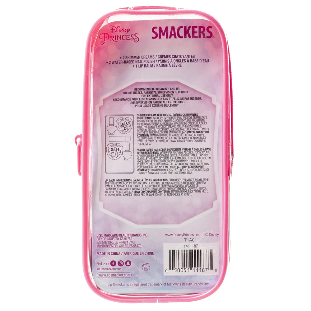 Lip Smacker nail polish and brush displayed for quick, playful manicures