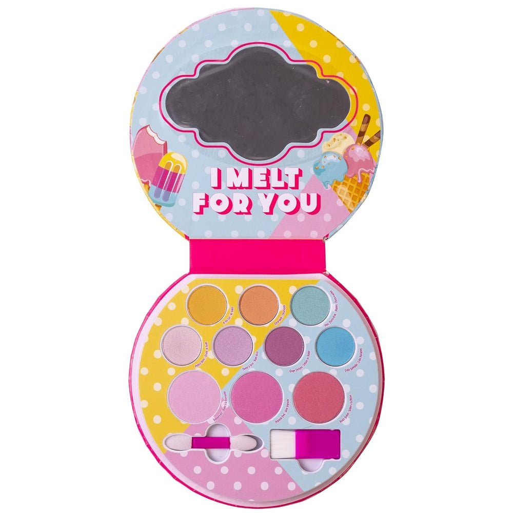 Lip Smacker open palette with mirror for easy on-the-go application