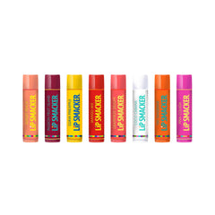 Lip Smacker open tube close-up of balm texture showing smooth application and hydrating finish