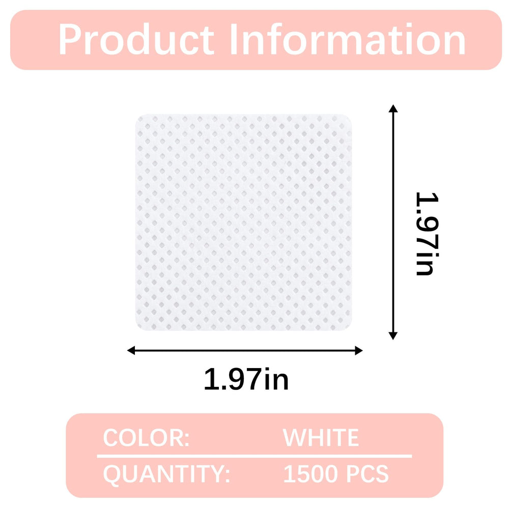 lipetol open bag with neatly stacked white lint free wipes ready for salon use