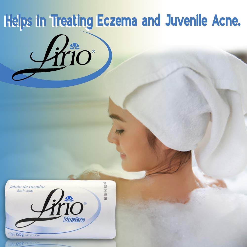 Lirio Neutro in bathroom lifestyle scene illustrating everyday gentle skincare use