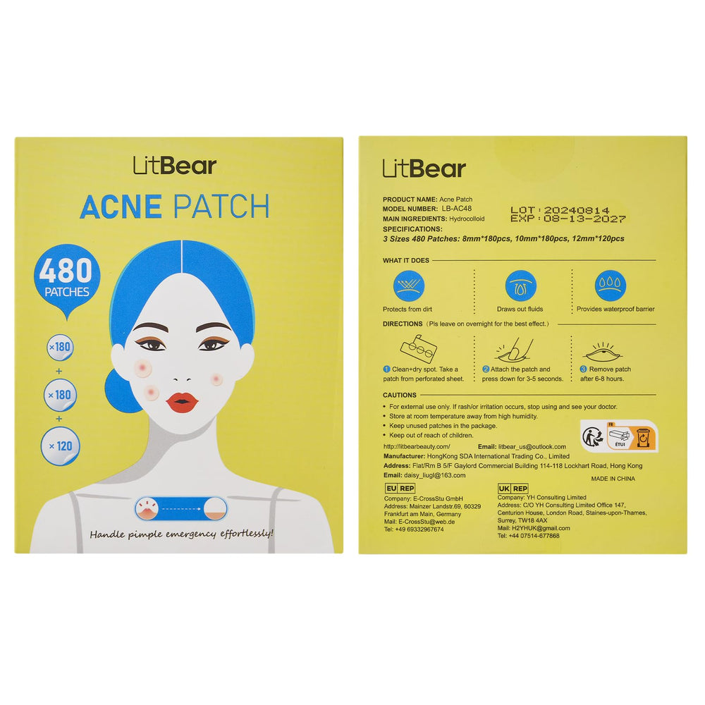 LitBear patches in a travel kit showing portability and emergency breakout care