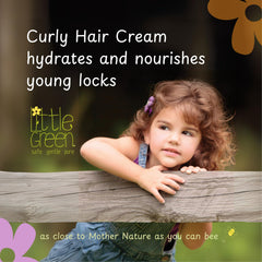 Little Green close-up texture of cream showing smooth application benefit