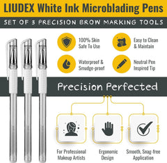 LIUDEX removal demonstration with wipe showing easy clean-off advantage