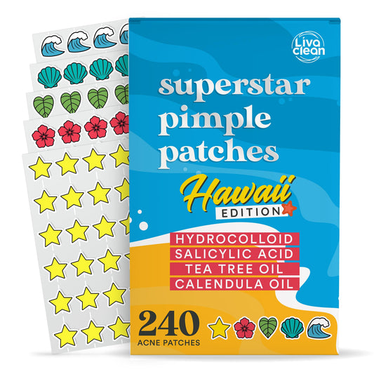 LivaClean front packaging Hawaii edition showing 240-count and design benefit