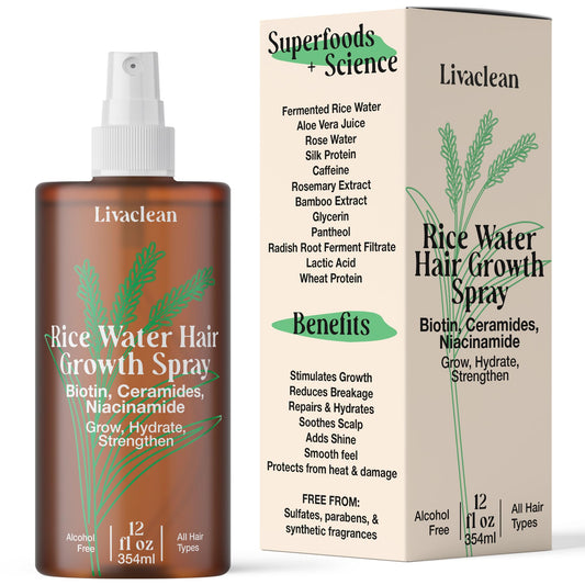 LivaClean front bottle view showing label and 12 fl oz size for easy recognition