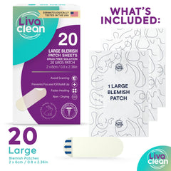 LivaClean close-up texture of hydrocolloid surface showing absorbent layer benefit