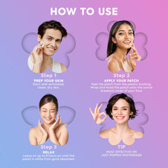 LivaClean applied on forehead illustrating discreet protection and peace of mind