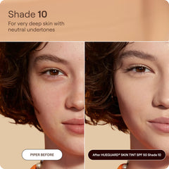 Live Tinted swatch on arm Shade 10 illustrating true-to-tone match benefit