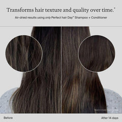 Living Proof Dry Shampoo aerosol can demonstrating quick refresh benefit