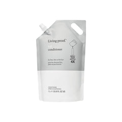Living Proof full conditioner front bottle shows product and volume benefit