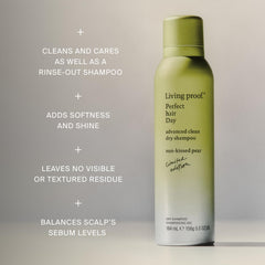 Living Proof product in hand for scale and travel-friendly convenience benefit