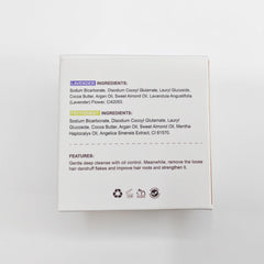 LIYALAN product label close-up with ingredient list and simple usage instructions