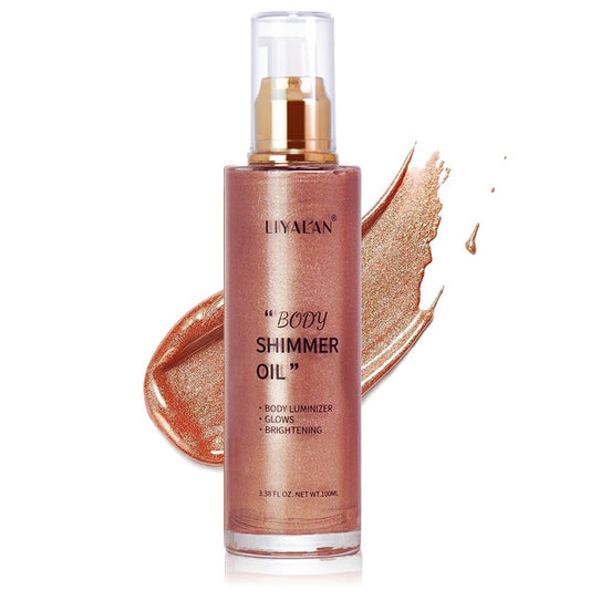 LIYALAN front packaging showing rose gold bottle and product benefit