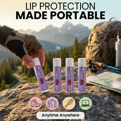 LizardLips with vanilla bean image highlighting natural flavor benefit