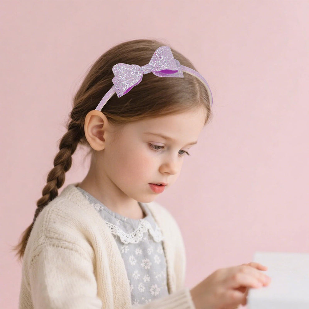 Lizioo child wearing headband in lifestyle scene showing playful style