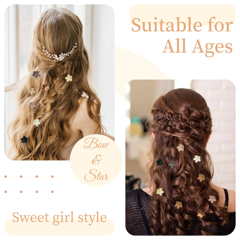 Lizioo clips securing bangs in hair for decorative hold and style