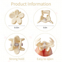 Lizioo close-up of flower-shaped clip detail highlighting pretty design