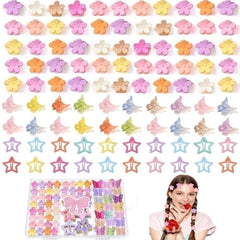Lizioo front packaging showing whole 120 clip assortment and tidy storage