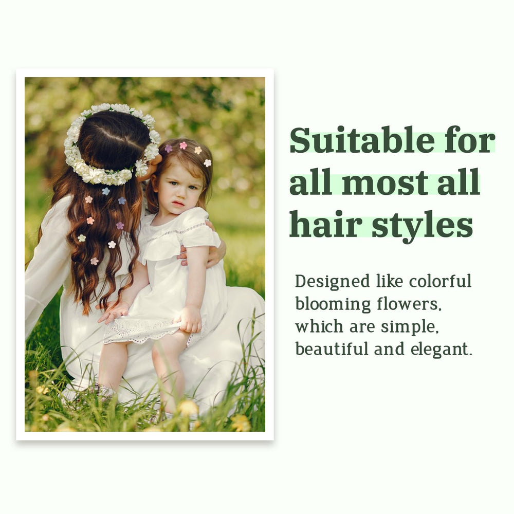 Lizioo flower clips used in wedding hairstyle, adding colorful accents to bridal look