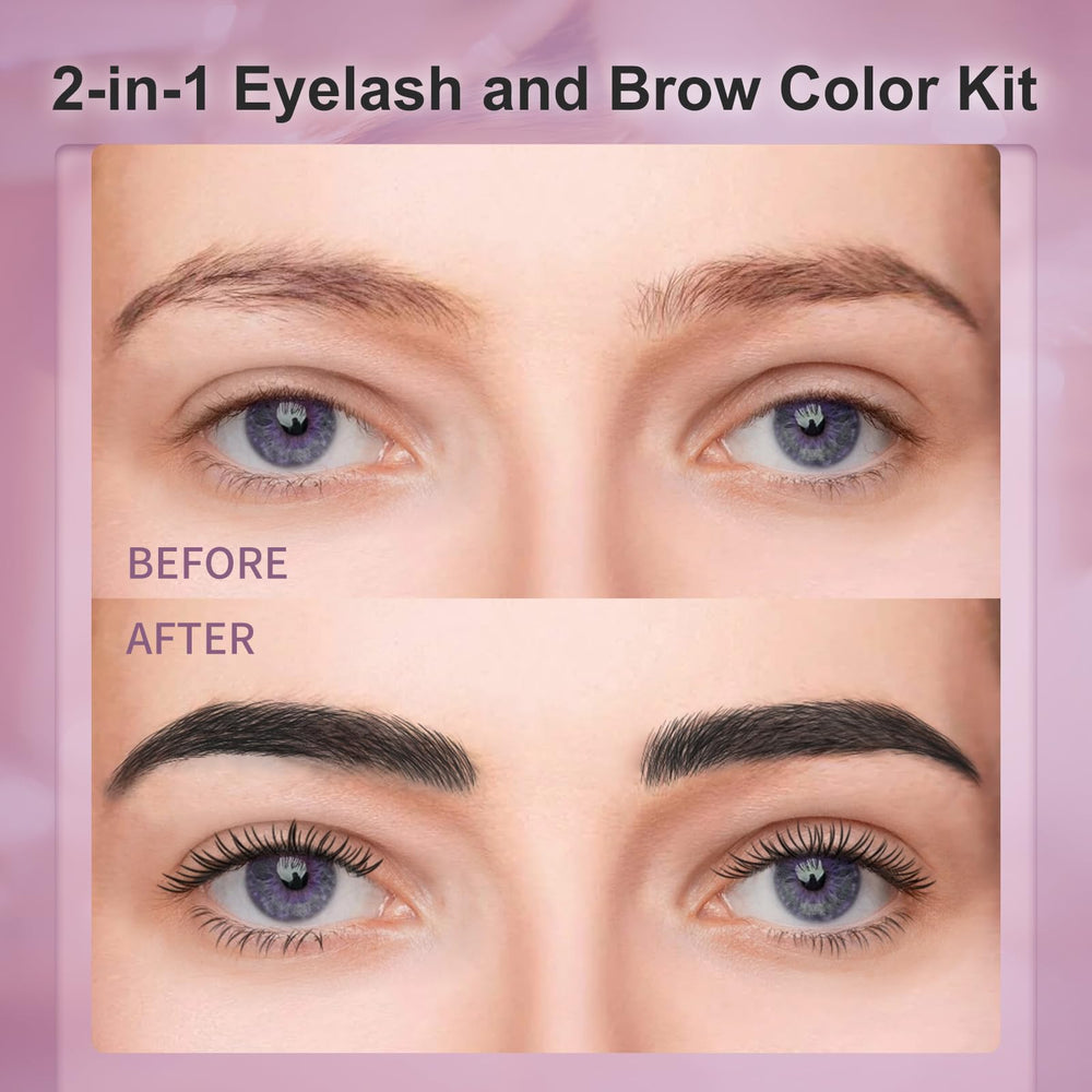 LLNNOVUE application brush detail, precise application for natural results