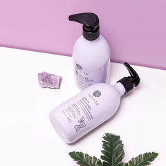 L LUSETA pump dispensing shampoo texture for gentle nourishing cleanse