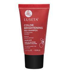 L LUSETA foamy shampoo close-up demonstrating gentle cleansing and pigment