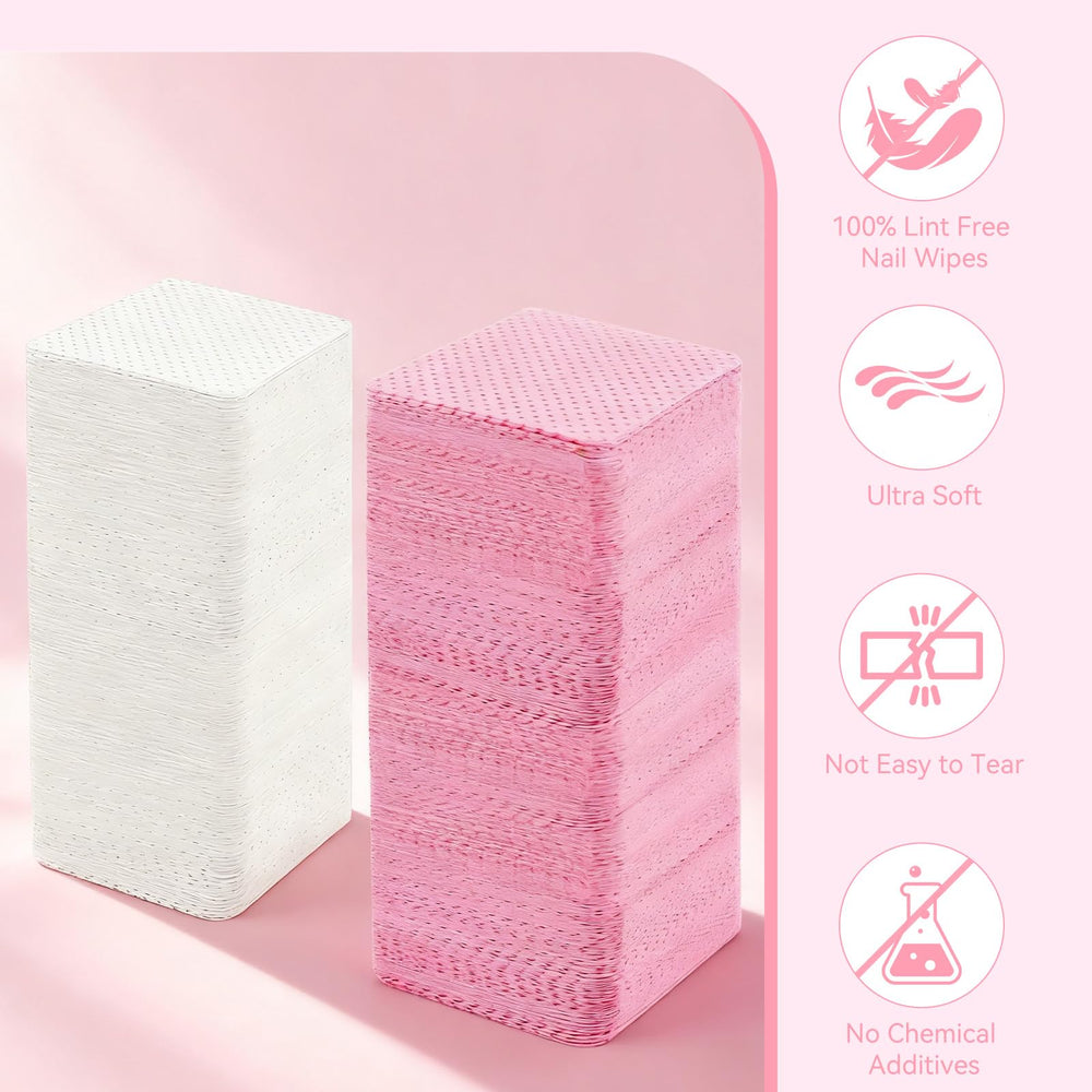 LNDIEHS stacked wipes on counter showing compact storage and easy dispensing