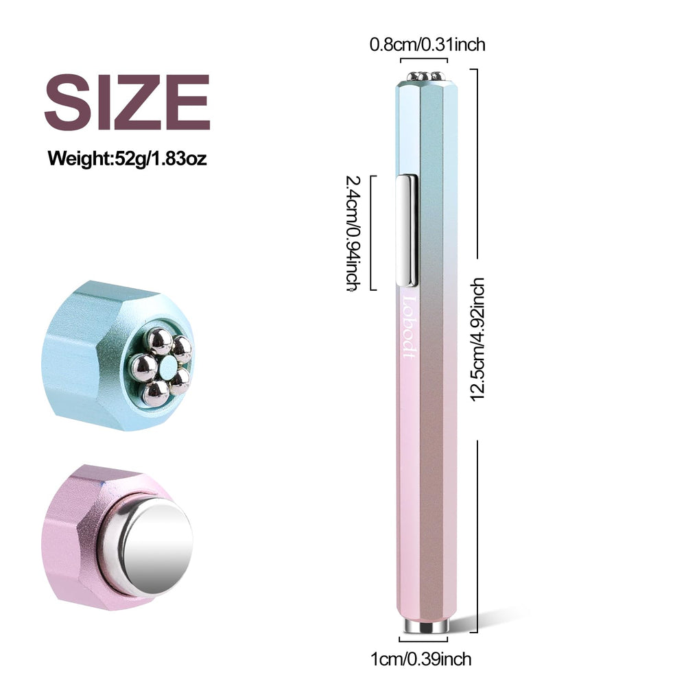 Lobodt three interchangeable magnet heads displayed showing variety for different cat eye effects