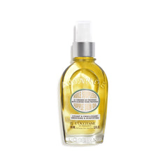 L'Occitane front bottle view showing elegant packaging and nourishing benefit