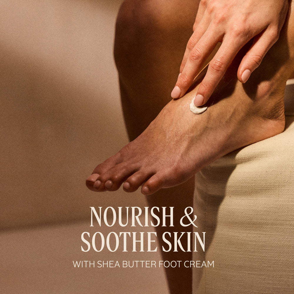 L'OCCITANE organic shea butter beads close-up for nourishing benefits