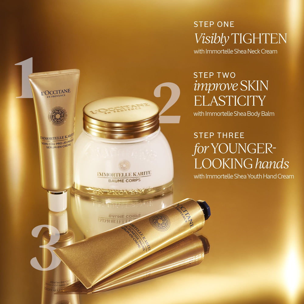 Vanity scene with L'Occitane hand cream showing luxurious everyday use