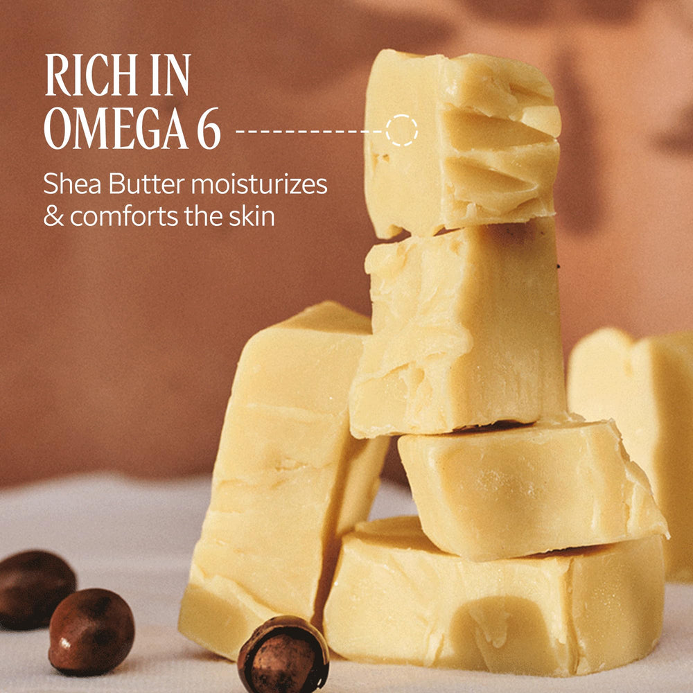 L'OCCITANE texture close-up highlighting lightweight shea butter hydration