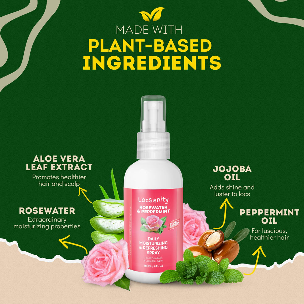 Locsanity mist nozzle spraying fine mist for even moisturization