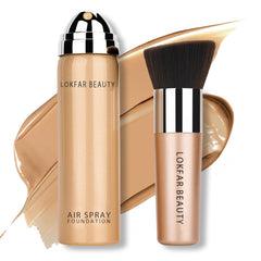 LOKFAR front packaging showing spray and brush for instant flawless finish