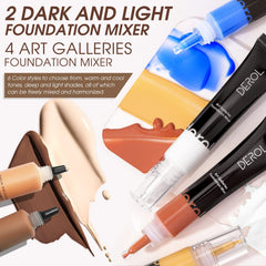 LOKFAR dropper nozzle dispensing precise drops, controlled dosing for exact shade