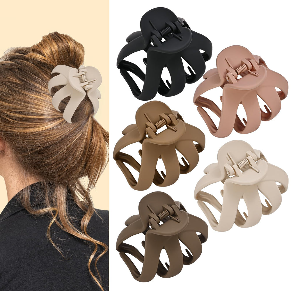 Lolalet front view of octopus clips showing wide grip and easy use