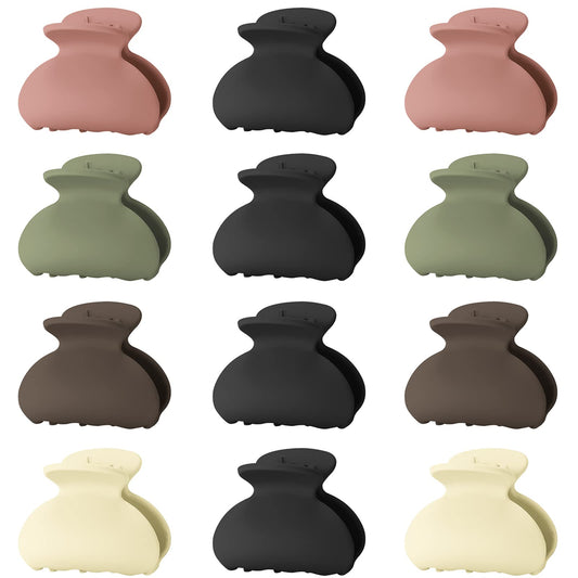 Lolalet front view of small hair clip showing compact shape and reliable grip
