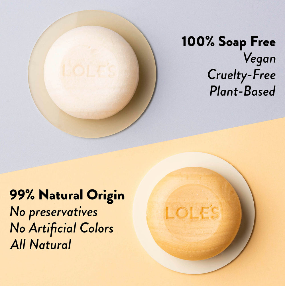 LOLE'S bar next to coin for scale showing compact, space-saving size