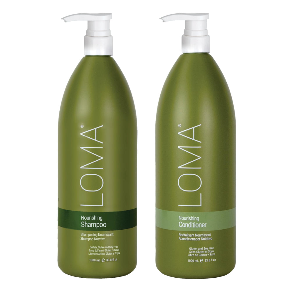Loma duo front packaging showing both 33oz bottles and benefits