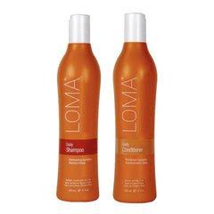 Loma duo front packaging showing both 12 oz bottles and citrus scent benefit